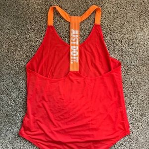 Nike Dri Tech tank size S - bright orange